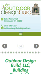 Mobile Screenshot of outdoordesignbuild.com