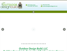 Tablet Screenshot of outdoordesignbuild.com